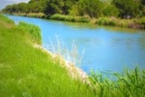 Aigues-Mortes canal Rhône Sète