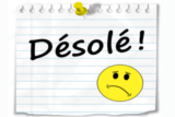 Logo désolé